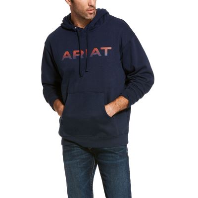 Ariat Graphic - Hoodie Donkerblauw Heren - 14740-477